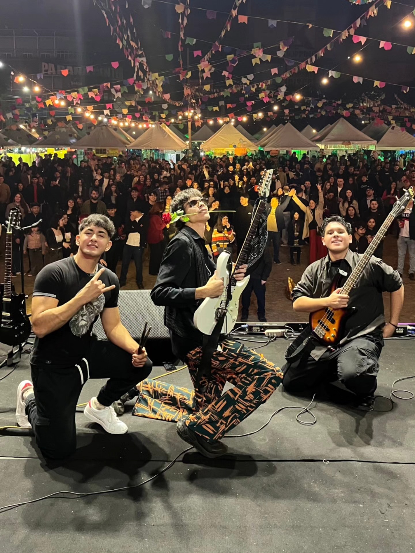 Lucas Montanaro en festival